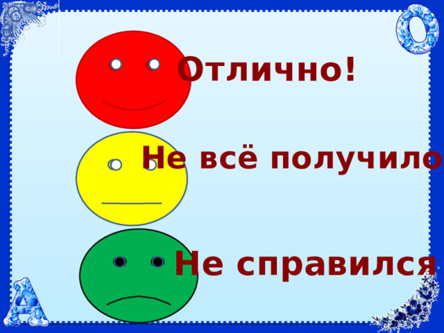 Отлично! Не всё получилось Не справился 