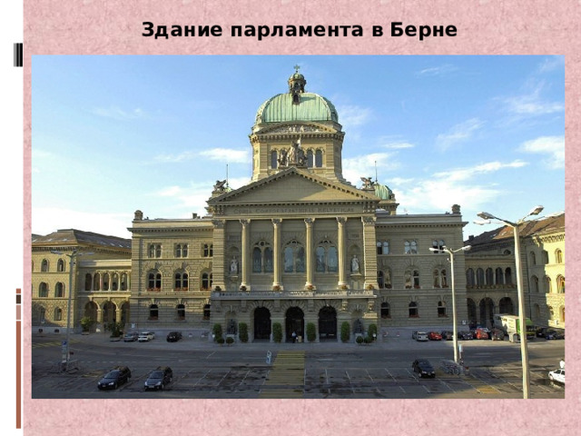 Здание парламента в Берне 
