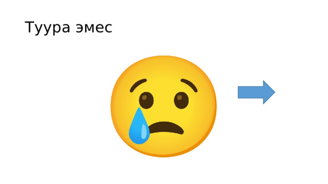 Туура эмес 