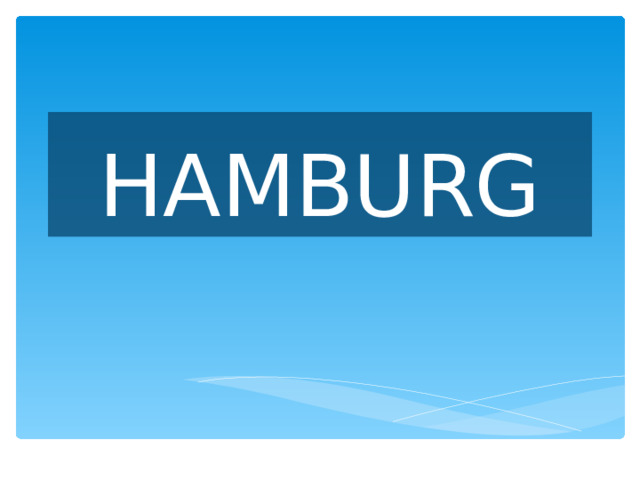 HAMBURG 
