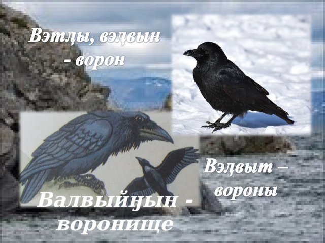 Валвыйӈын - воронище 