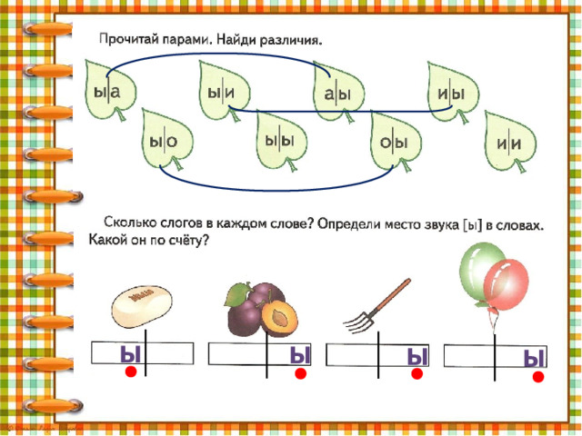 Презентация по обучению детей 1 класса грамоте. Буква ы