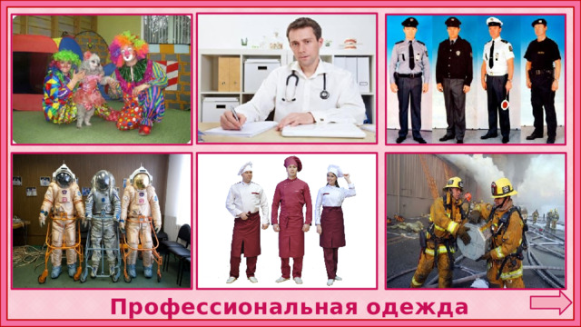 Профессиональная одежда 