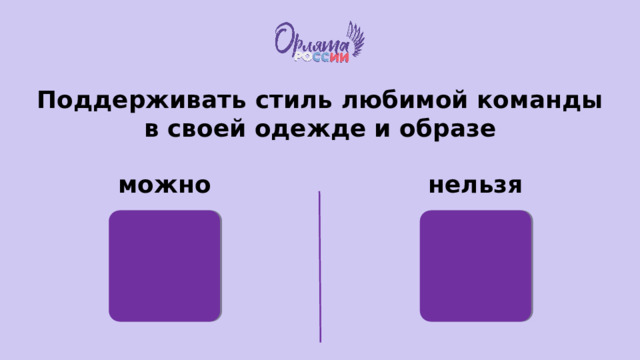 Поддерживать стиль любимой команды в своей одежде и образе можно нельзя 