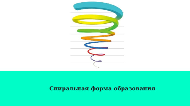  Спиральная форма образования 