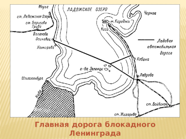 Главная дорога блокадного Ленинграда 
