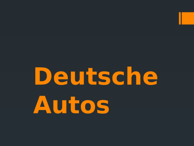 Deutsche Autos 