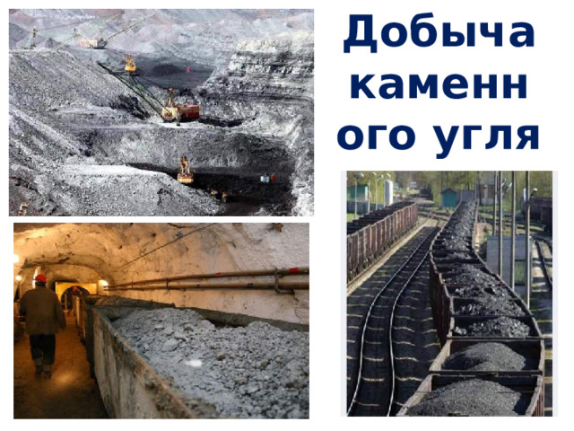 Добыча каменного угля 