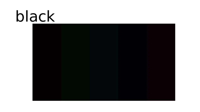 black 