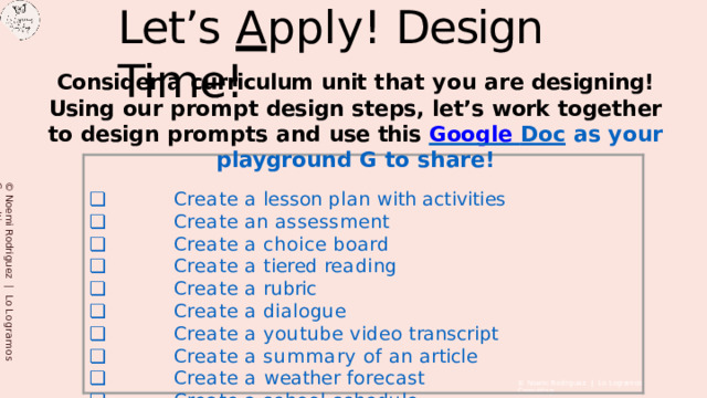 Design Language Prompt Prompt design and How to use AI to develop curriculum