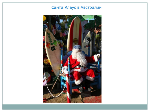 Санта Клаус в Австралии 