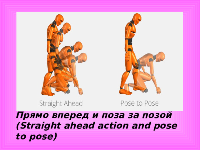 Прямо вперед и поза за позой ( Straight ahead action and pose to pose ) 