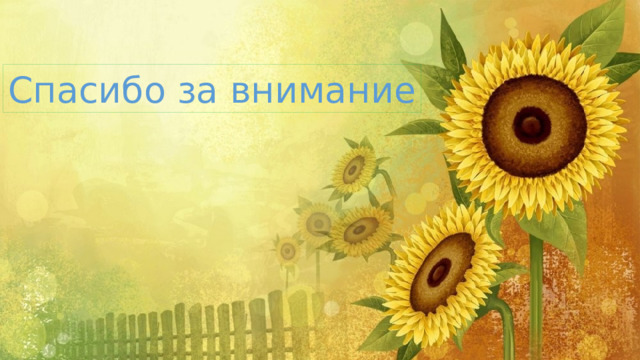 Спасибо за внимание 