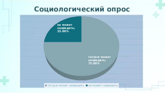 Социологический опрос 