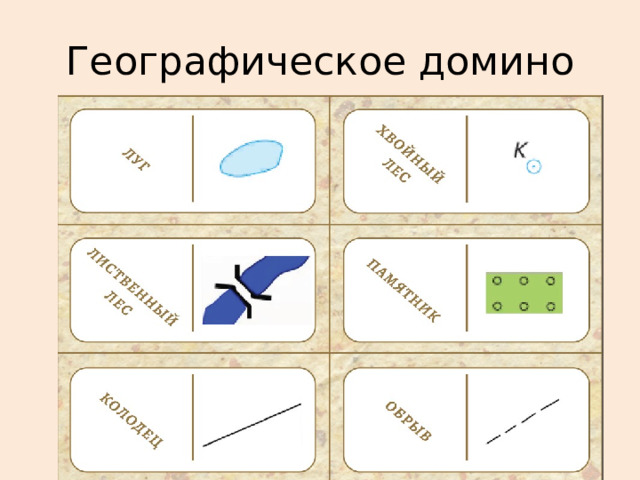 Географическое домино 