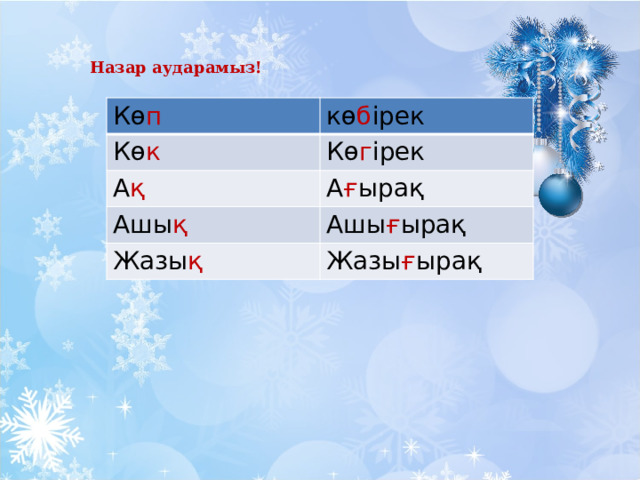 Презентация 4 сынып қазақ тіліТ2 Айналаны салыстыру