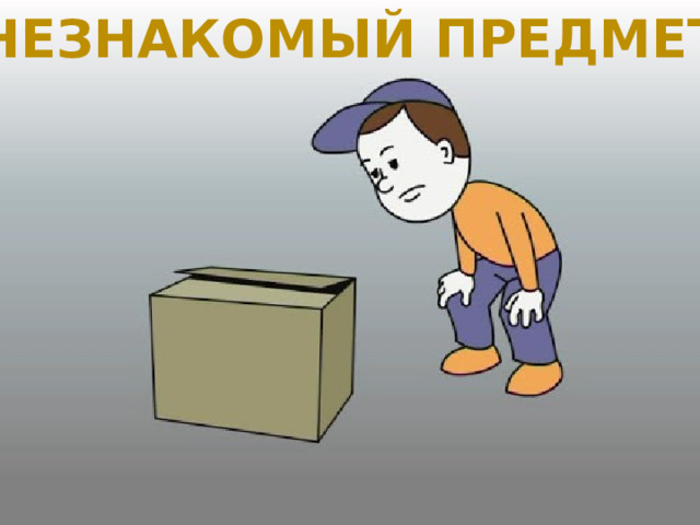 Незнакомый предмет 