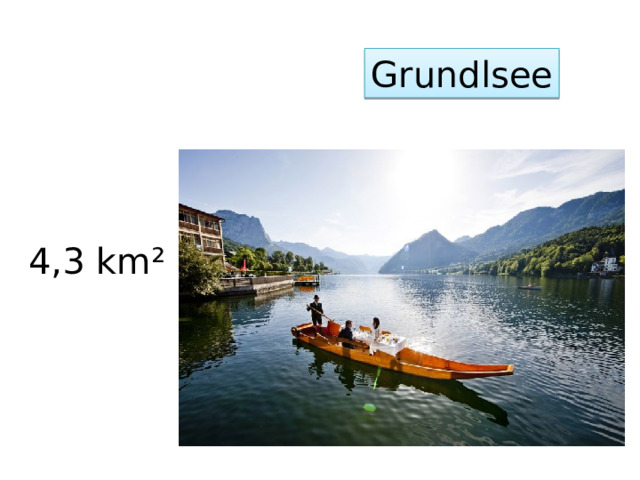 Grundlsee 4,3 km² 