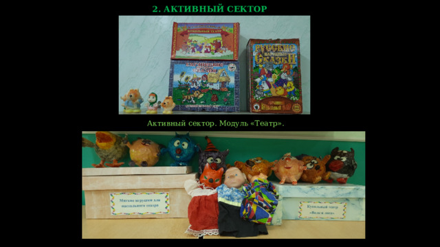 2. АКТИВНЫЙ СЕКТОР  Активный сектор. Модуль «Театр».   