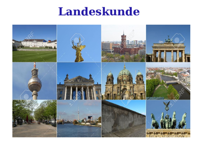 Landeskunde Картинка германия 