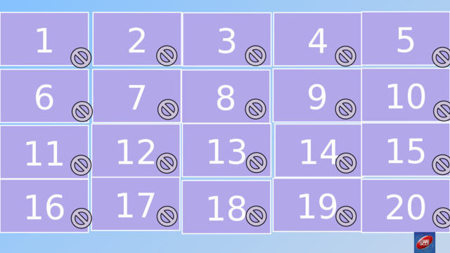 5 1 2 4 3 10 9 6 7 8 15 13 14 12 11 17 19 16 20 18 