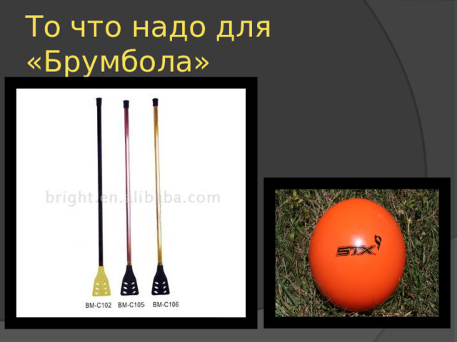 То что надо для «Брумбола» 