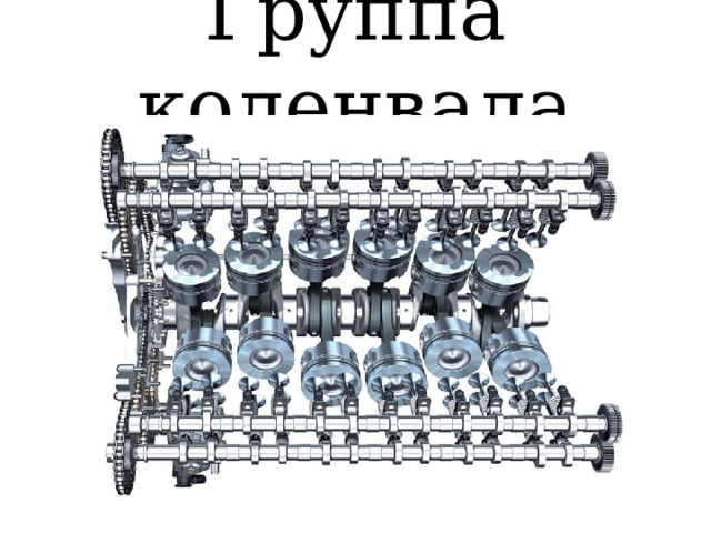 Группа коленвала 