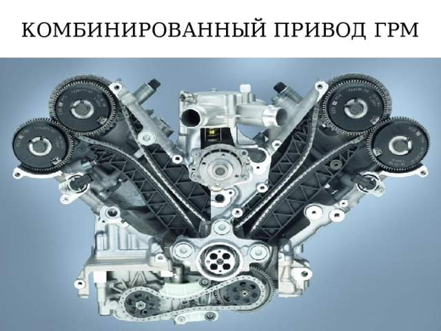 КОМБИНИРОВАННЫЙ ПРИВОД ГРМ 