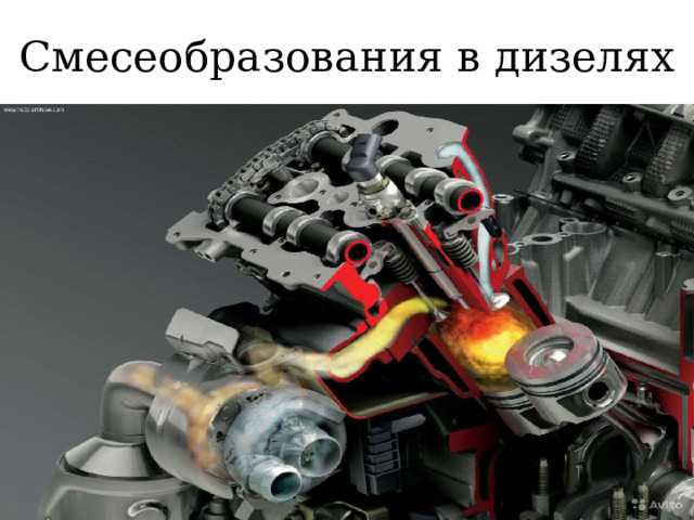 Смесеобразования в дизелях 