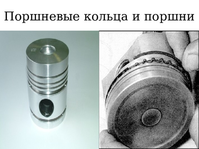 Опишите конструкцию поршня и каналы смазки в нем? 