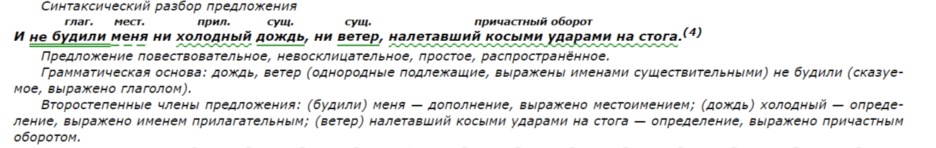 Не сказано примеры предложений