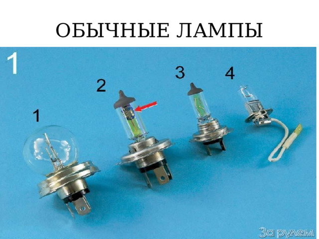 ОБЫЧНЫЕ ЛАМПЫ 