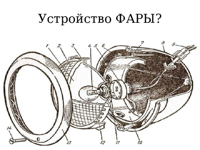 Устройство ФАРЫ? 