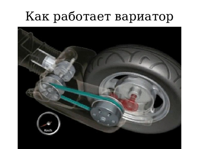 Как работает вариатор 