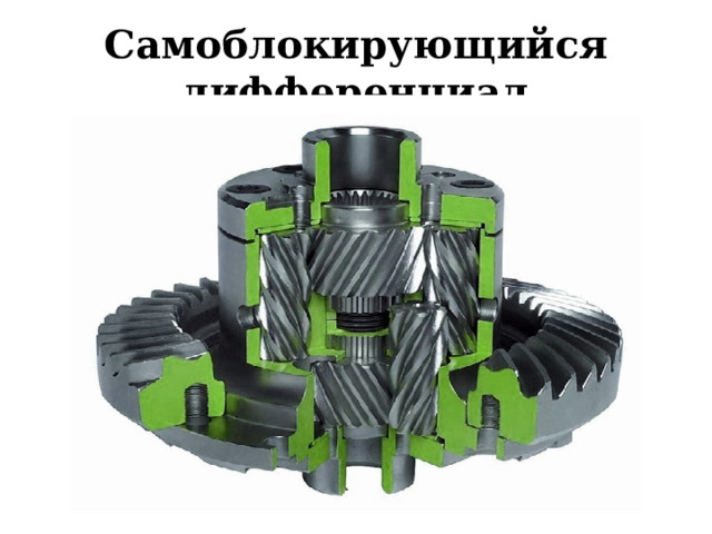 Самоблокирующийся дифференциал  
