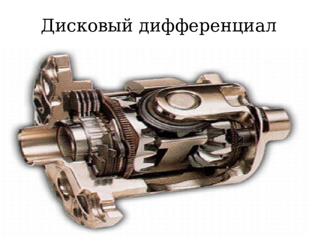 Дисковый дифференциал 