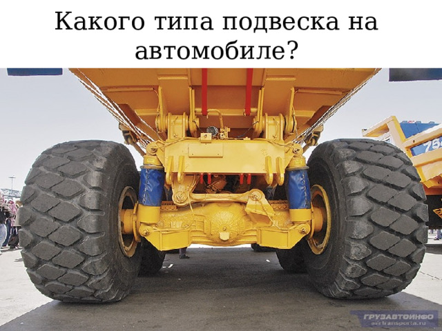 Какого типа подвеска на автомобиле? 