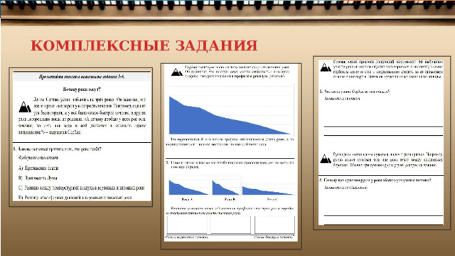 КОМПЛЕКСНЫЕ ЗАДАНИЯ 