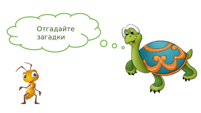 Отгадайте загадки  