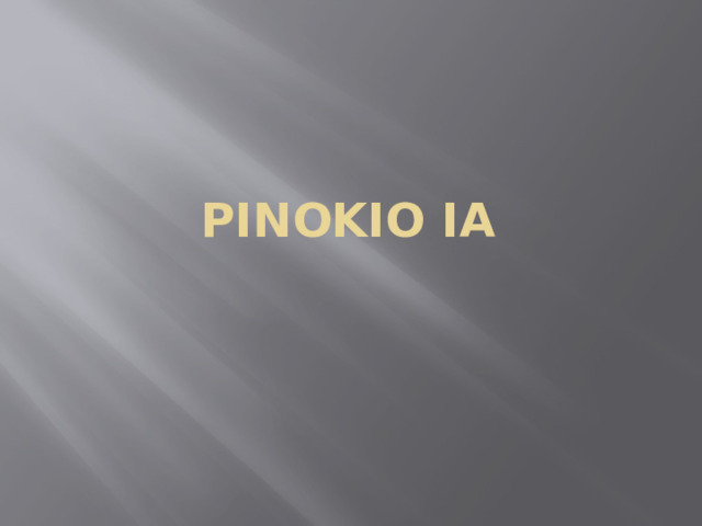 Pinokio IA 