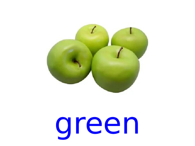 green apples  
