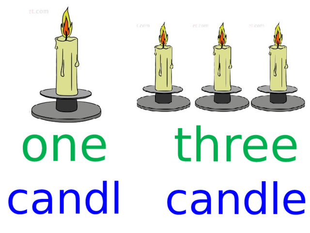 one candle three candle s  