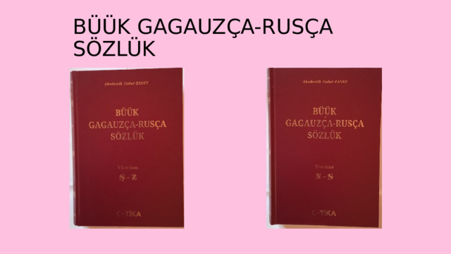 BÜÜK GAGAUZÇA-RUSÇA SÖZLÜK 