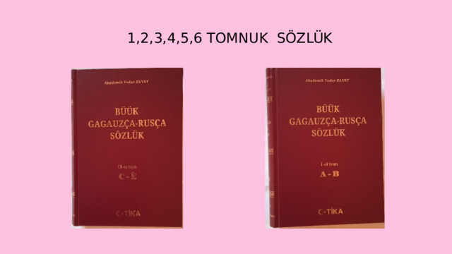  1,2,3,4,5,6 TOMNUK SÖZLÜK 