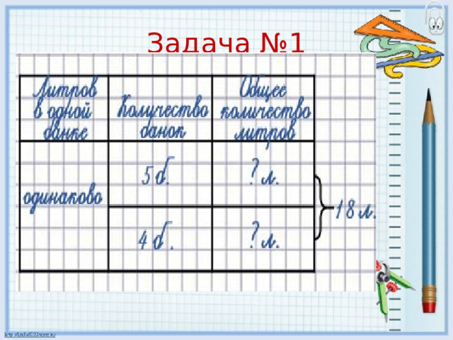 Задача №1 