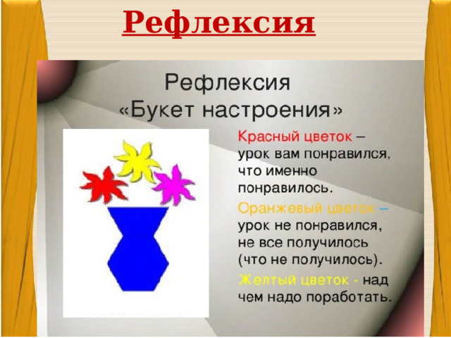 Рефлексия . . 