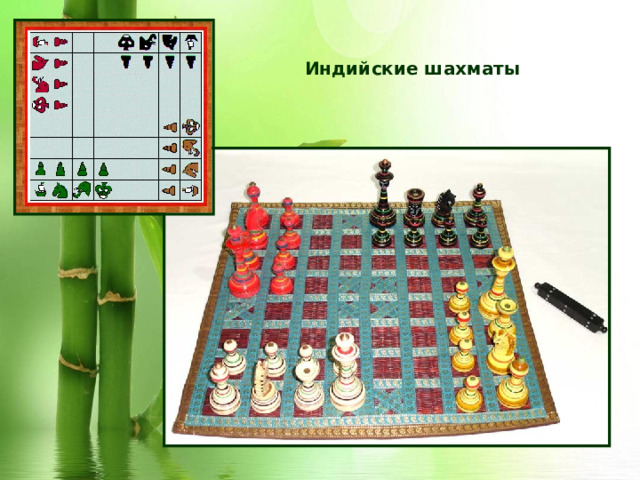 Индийские шахматы 