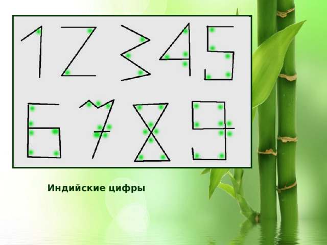 Индийские цифры 