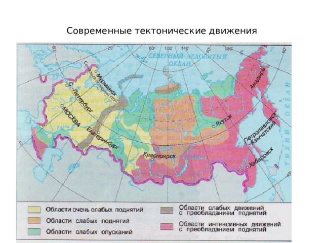 Современные тектонические движения 