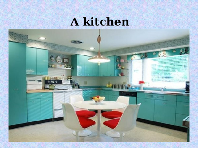 A kitchen 